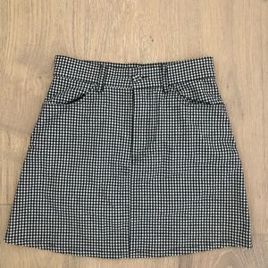 BRANDY MELVILLE PLAID SKIRT RARE